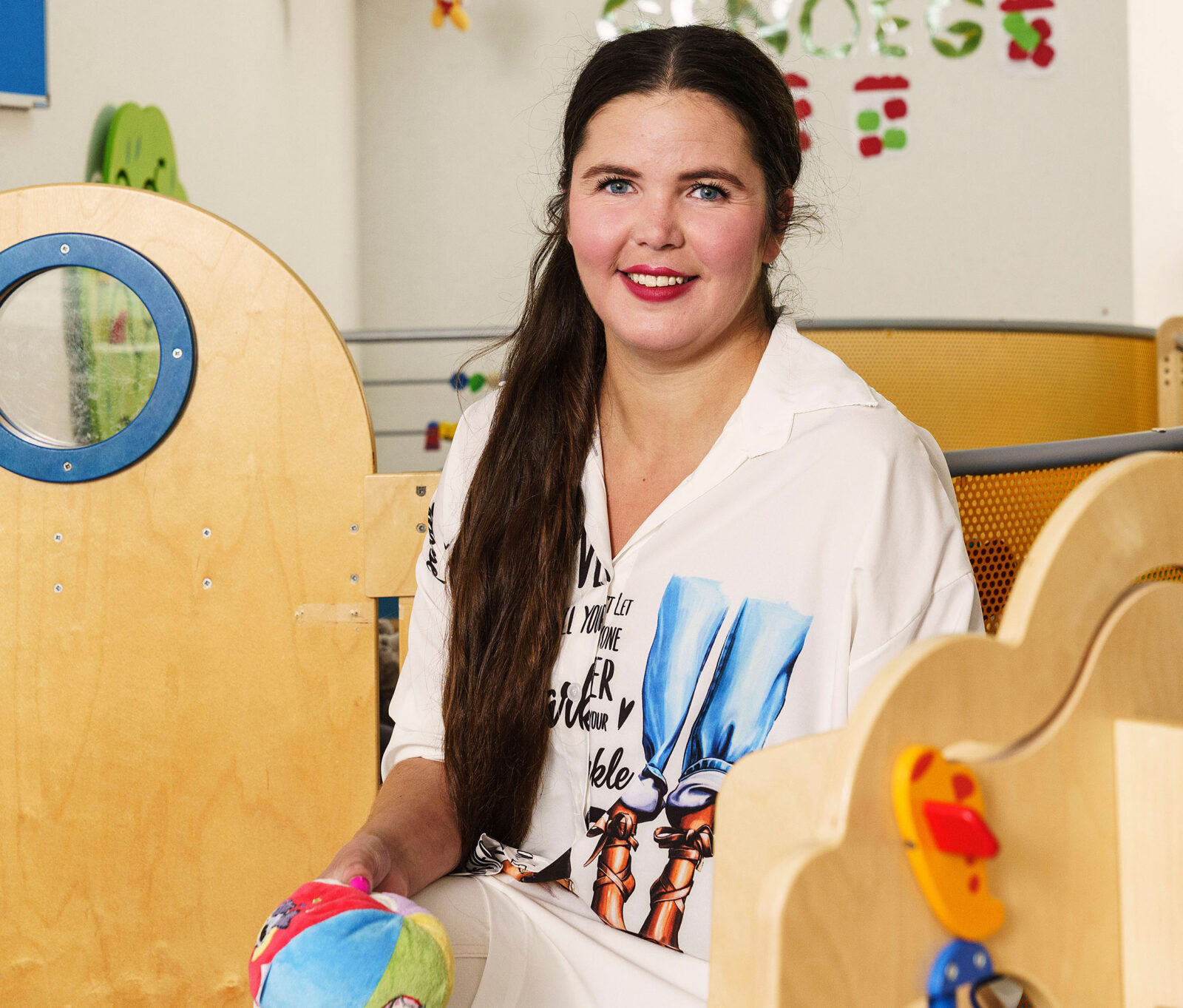 Onze collega Maaike in het beeld