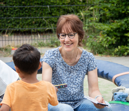 Onze collega Geerda is weer aan de slag gegaan op onze BSO locatie